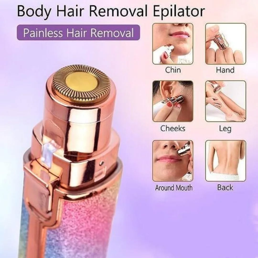Women's Rechargeable Eyebrow Hair Trimmer – Painless & Precise Shaping