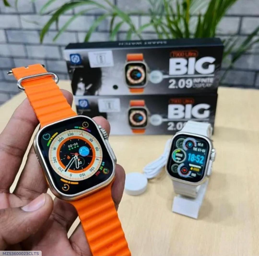 T900 Ultra 2 Smart Watch ā GPS, NFC, Heart Rate & Wireless Charging | Best Smartwatch in Pakistan