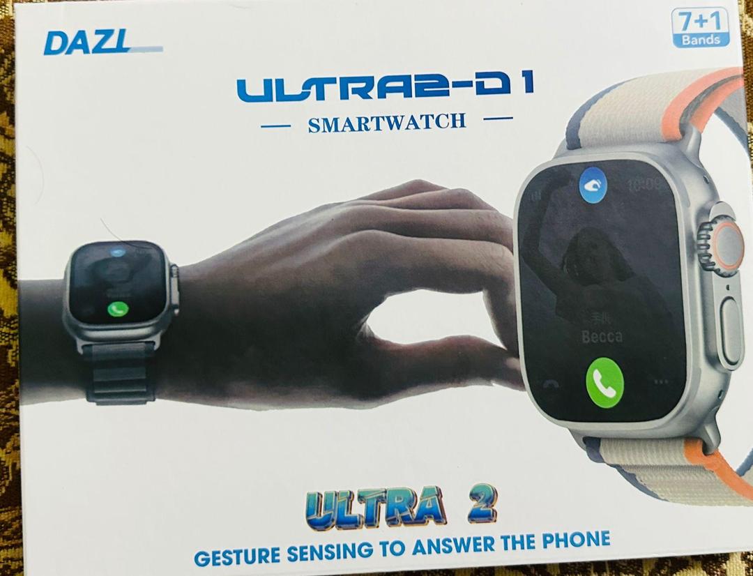 7 in 1 Ultra 2 Smart Watch ā Multicolor Watch with 7 Interchangeable Straps | Stylish Smartwatch in Pakistan
