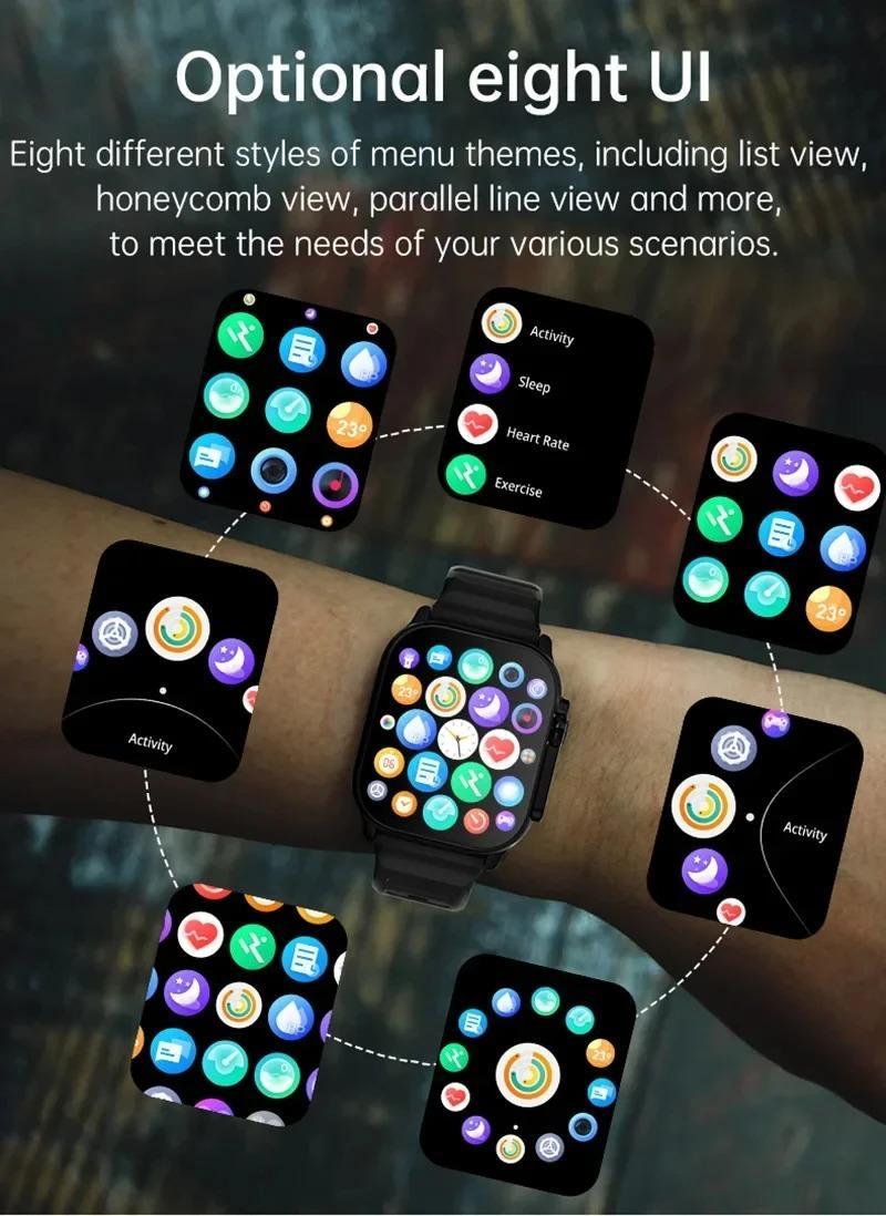 T10 Ultra 2 Smart Watch ā 2.20ā Infinite Display, Gesture Sensor, Multicolor Design | Best Smartwatch in Pakistan