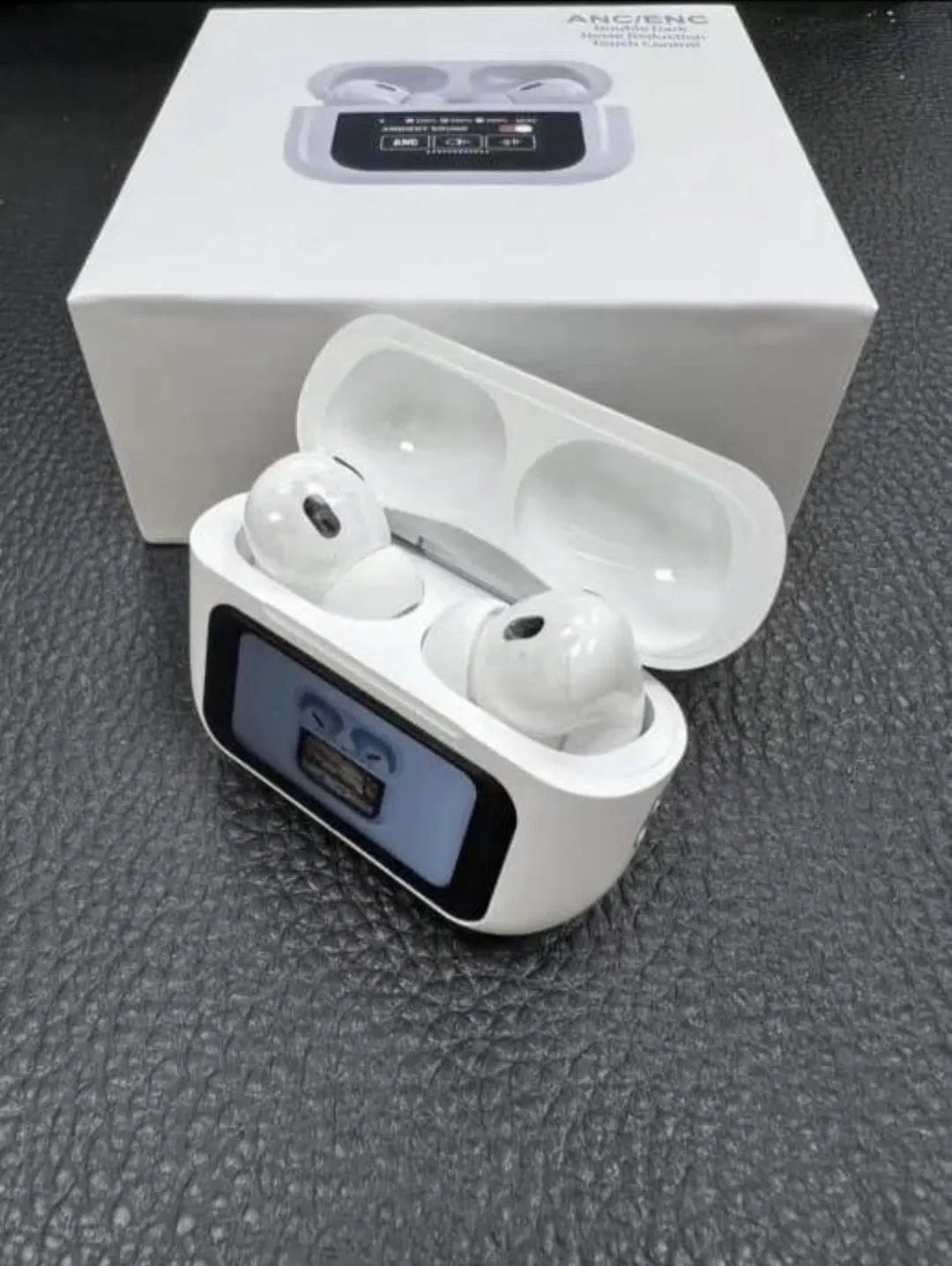Double Dark Noise Reduction Touch Control Airpods with Hybrid Active Noise Cancellation