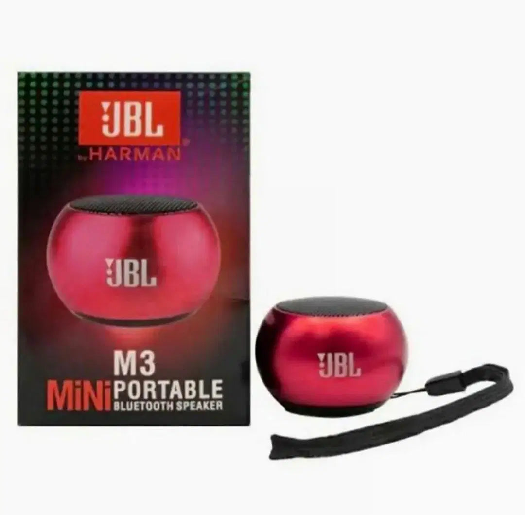 M-3 Mini Portable Bluetooth Speaker with Rechargeable Battery