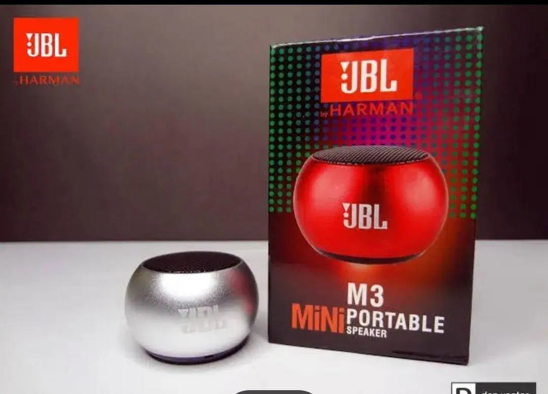 M-3 Mini Portable Bluetooth Speaker with Rechargeable Battery
