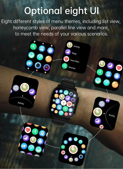 T10 Ultra 2 Smart Watch – 2.20” Infinite Display, Gesture Sensor, Multicolor Design | Best Smartwatch in Pakistan