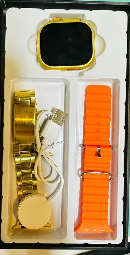 Ultra 2 Smart Watch – Gesture Sensor, Dual Straps, Bluetooth 5 | Premium Smartwatch in Pakistan