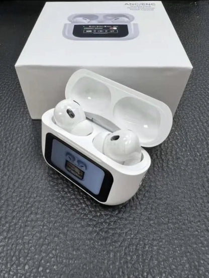 Double Dark Noise Reduction Touch Control Airpods with Hybrid Active Noise Cancellation