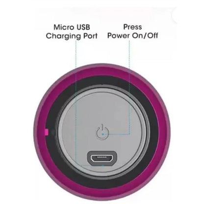 M-3 Mini Portable Bluetooth Speaker with Rechargeable Battery